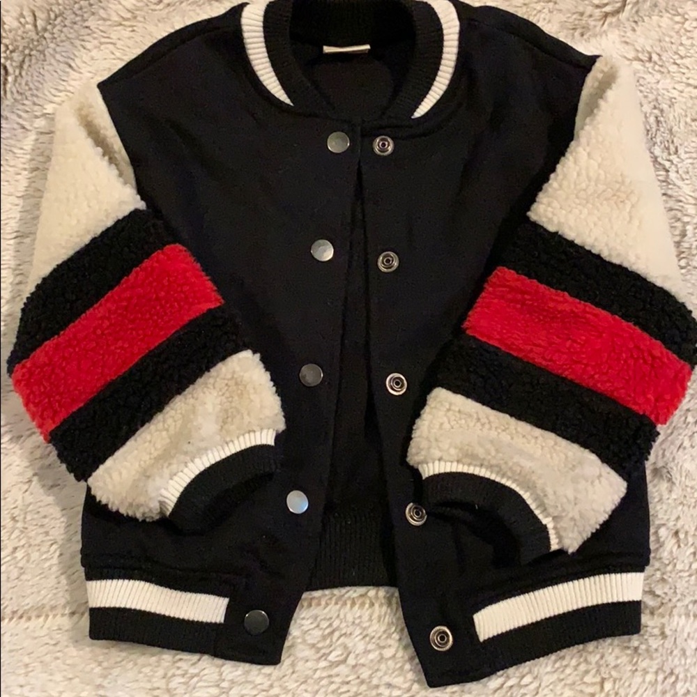 Cute varsity jacket